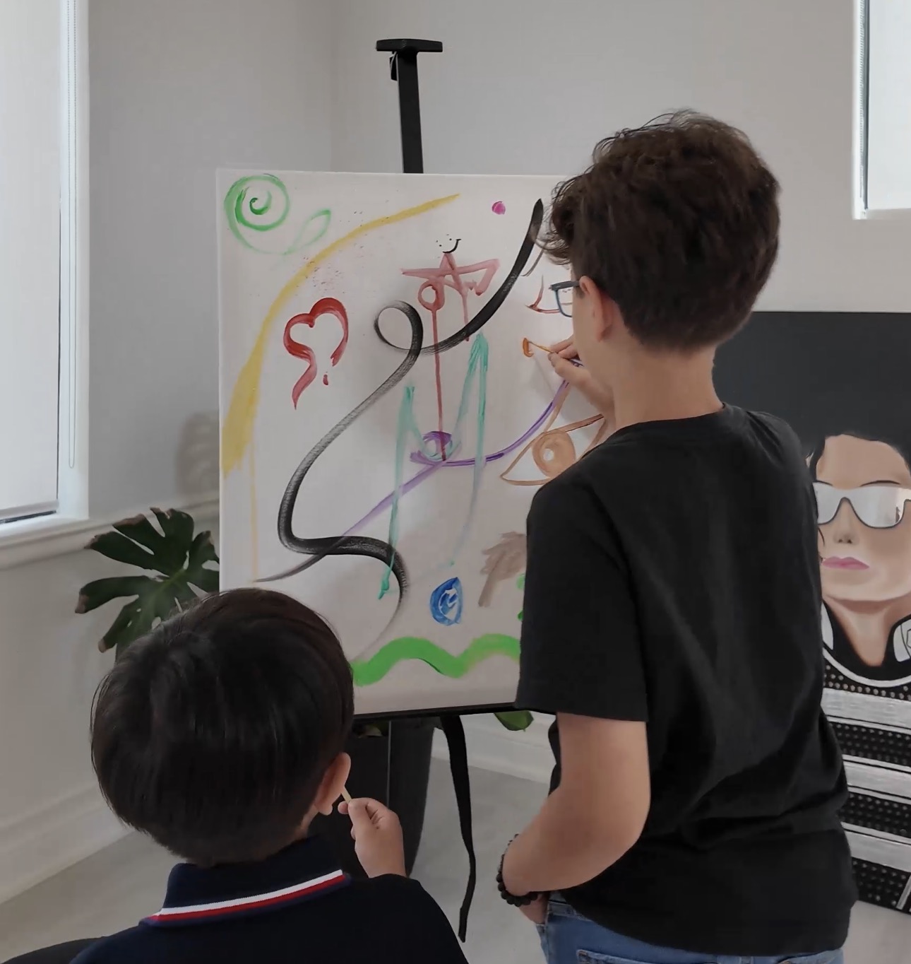 Painting Workshop at Yasmin Centre